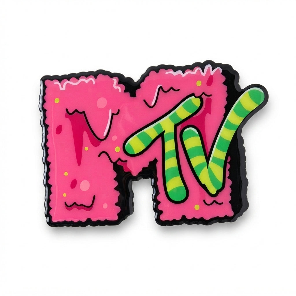 Mtv Pink Goo Epoxy Piece