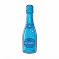 Belaire Bleu Epoxy Piece