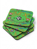 Sex Records Coaster Set