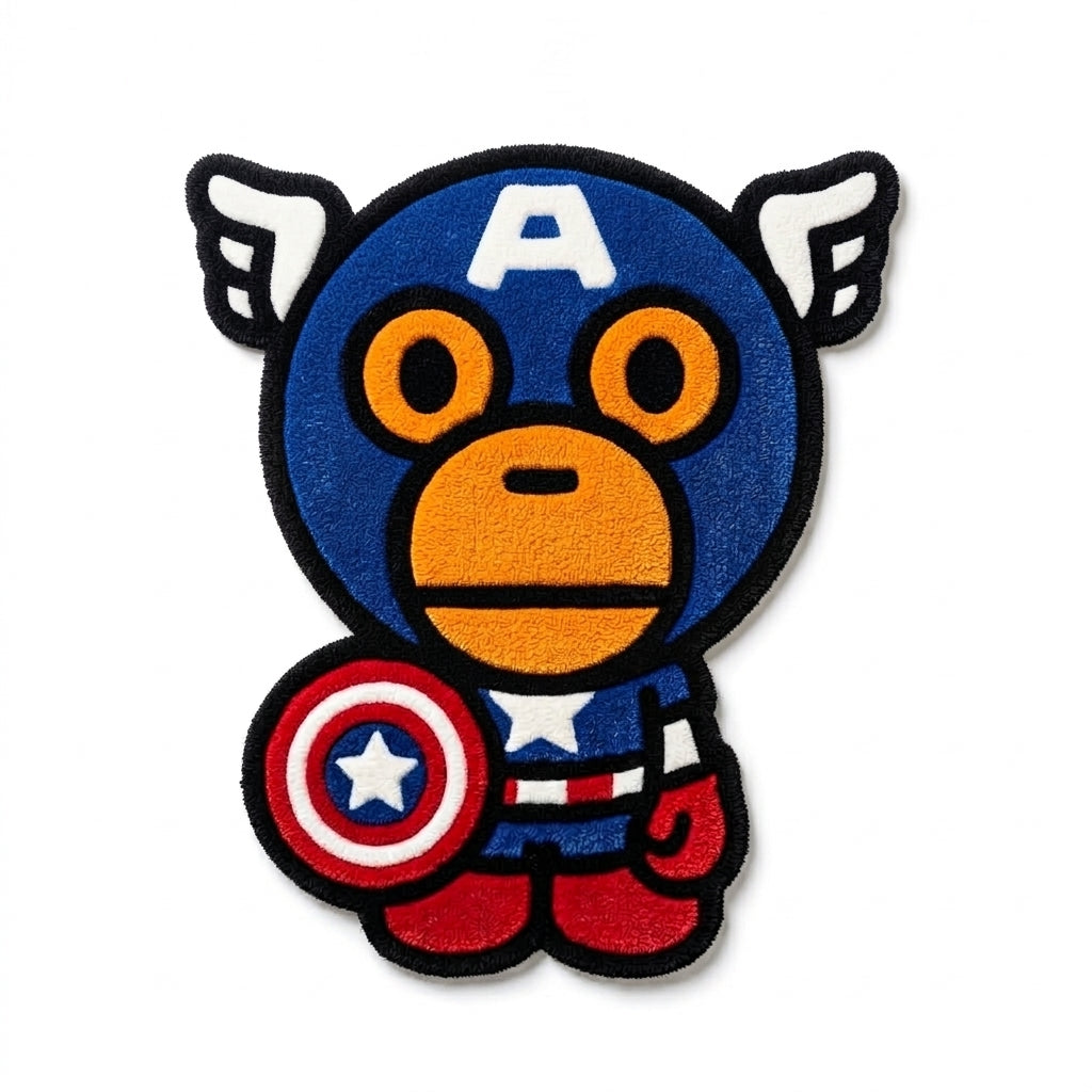Milo Captain America Tufted Rug