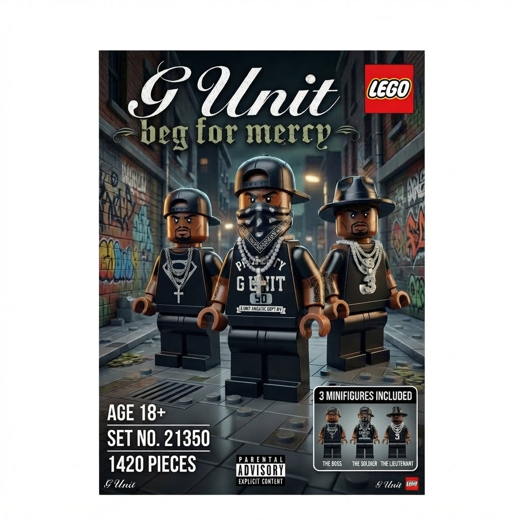 Beg For Mercy Lego Poster