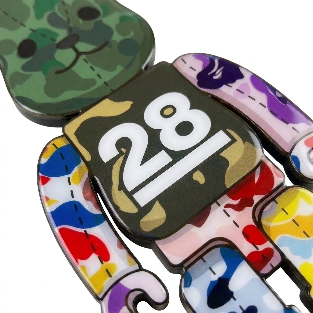 Bear 28th Anniversary Epoxy Piece