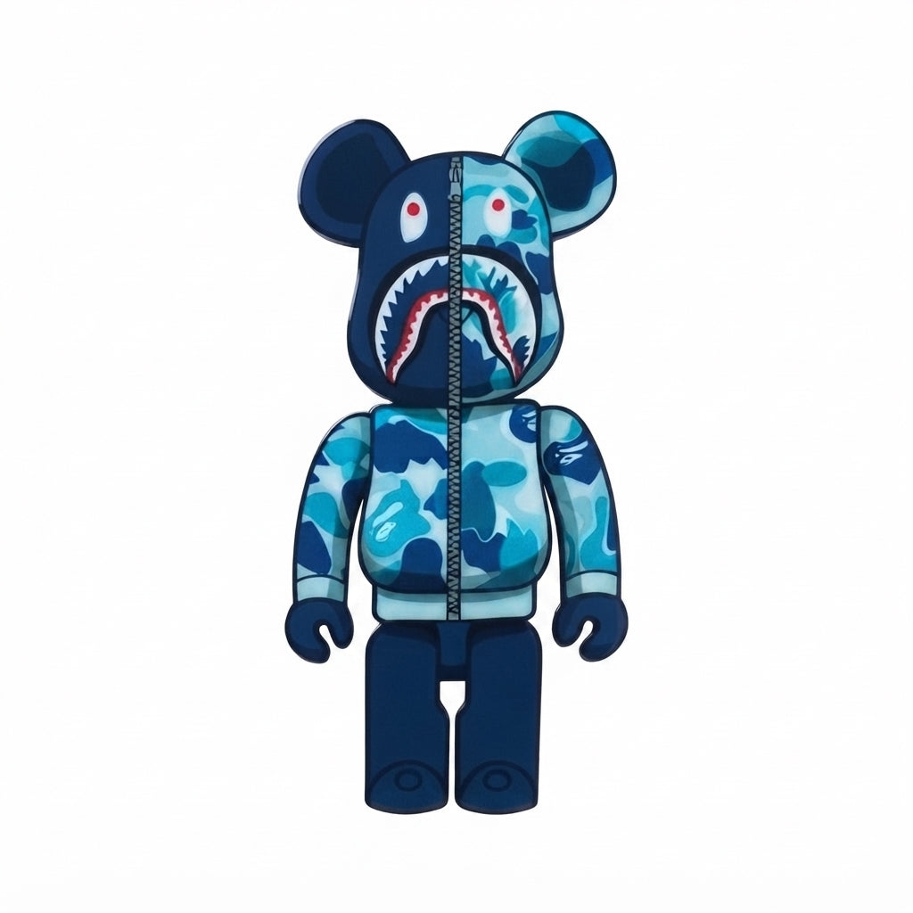 Bape Bear Blue Epoxy apt