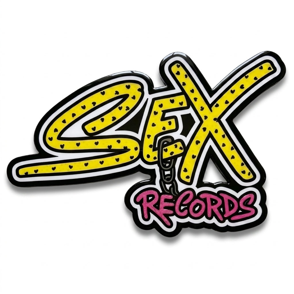 Sex Records Epoxy Piece