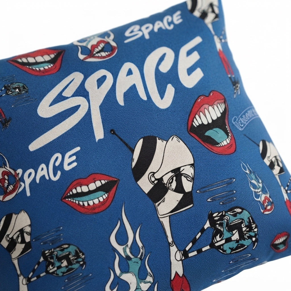 Chrome Space Cushion