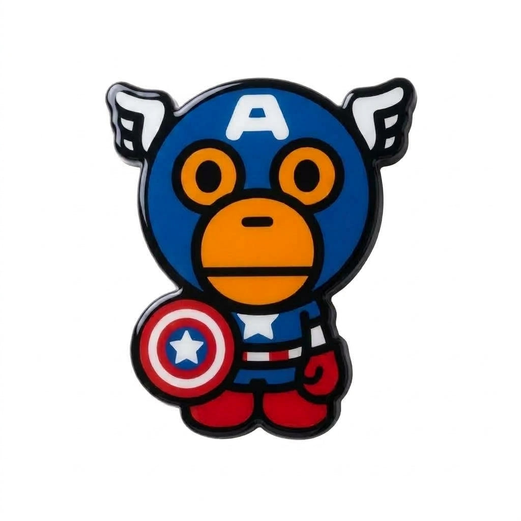Milo Captain America Epoxy Piece