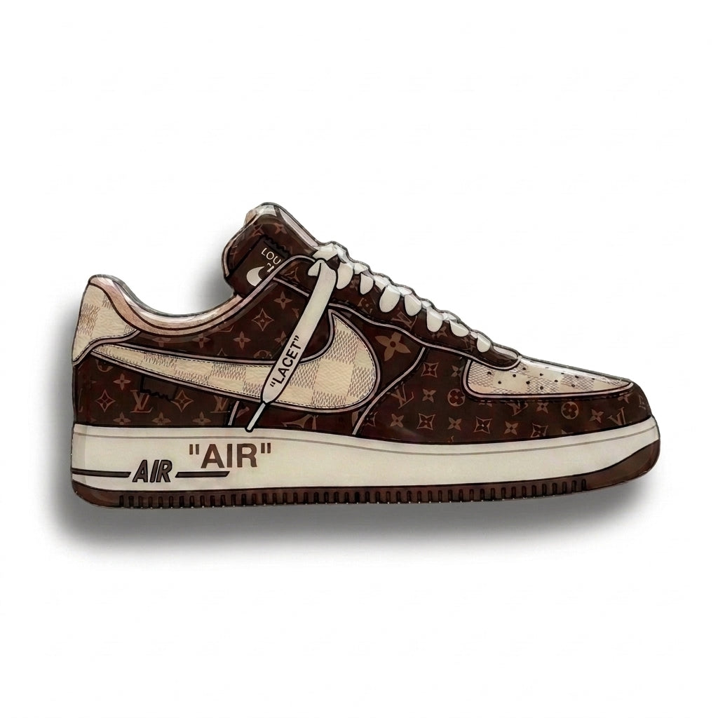 Lv Air Force Shoe Epoxy Piece