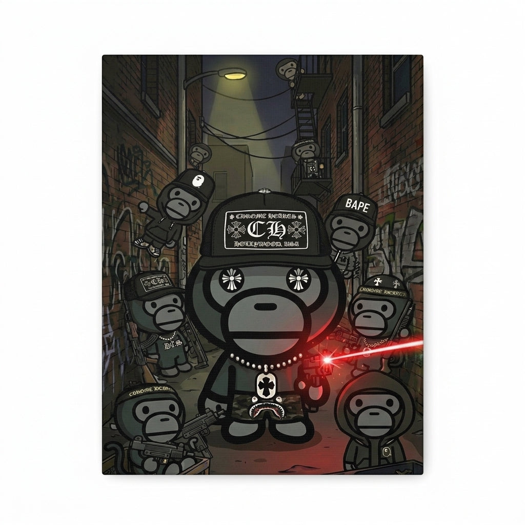 Bape x Chrome Poster