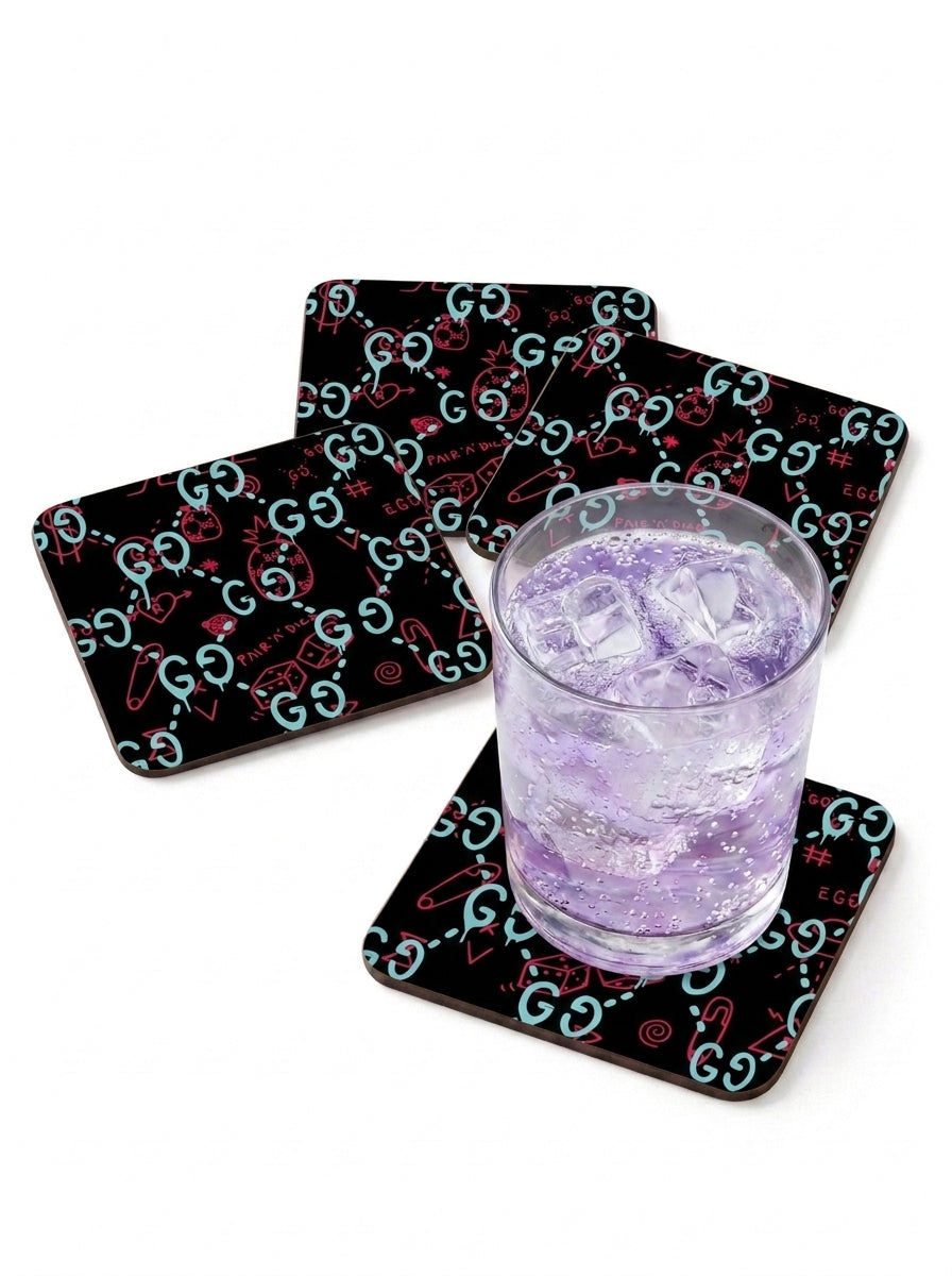 GG Ghost Coaster Set