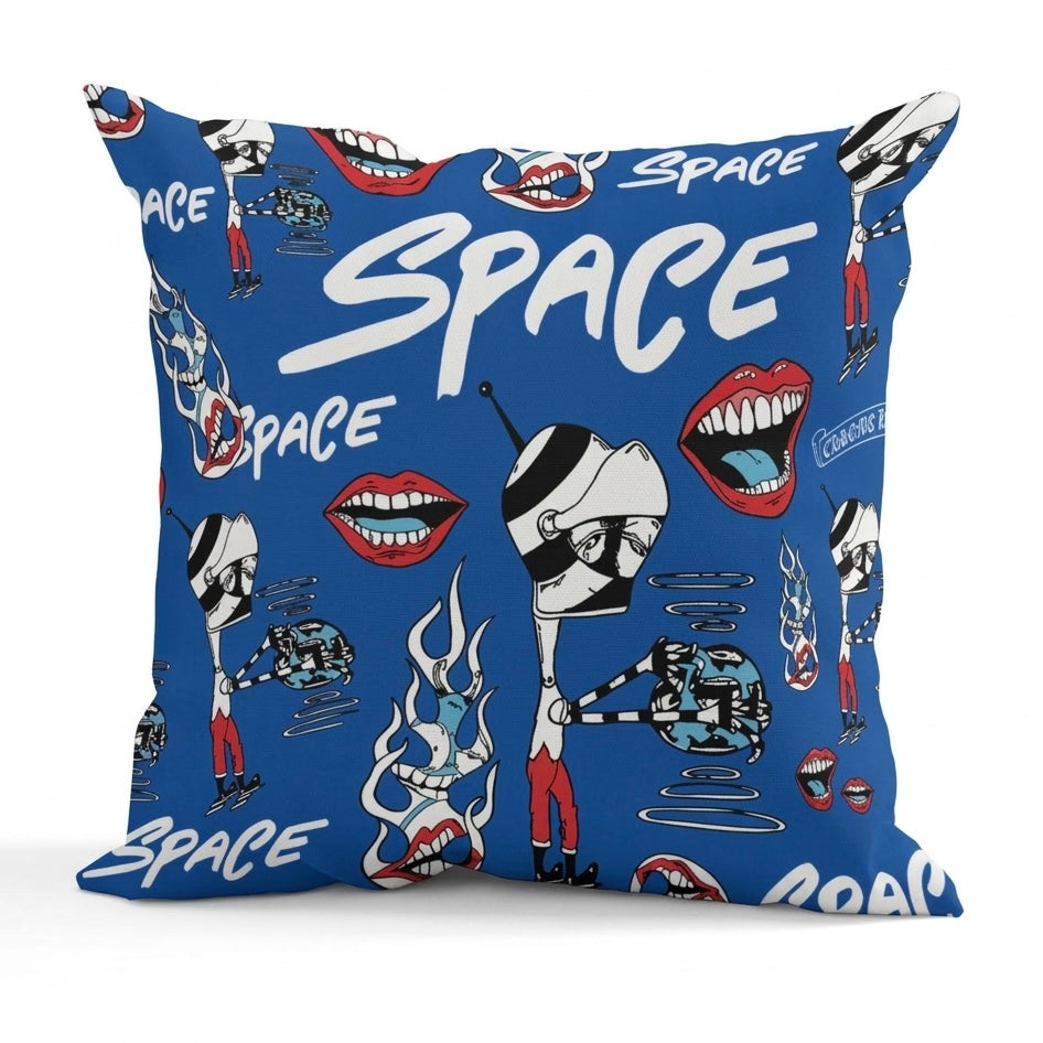 Chrome Space Cushion