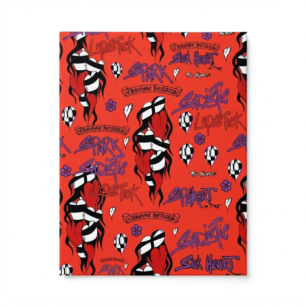 Chrome Sadistic Lipstick Poster