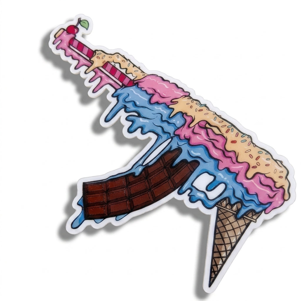 Ice Cream AK-47 Epoxy Piece