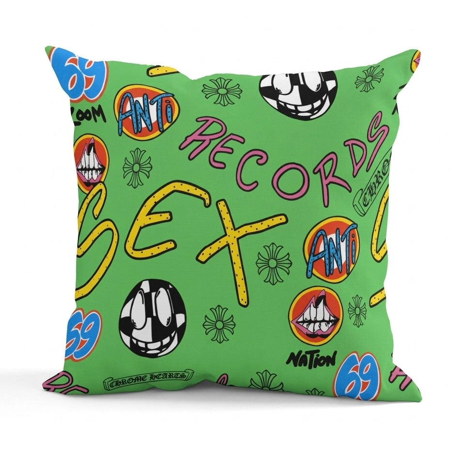 Sex Records Cushion