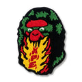 Ape Head Fire Tufted Rug