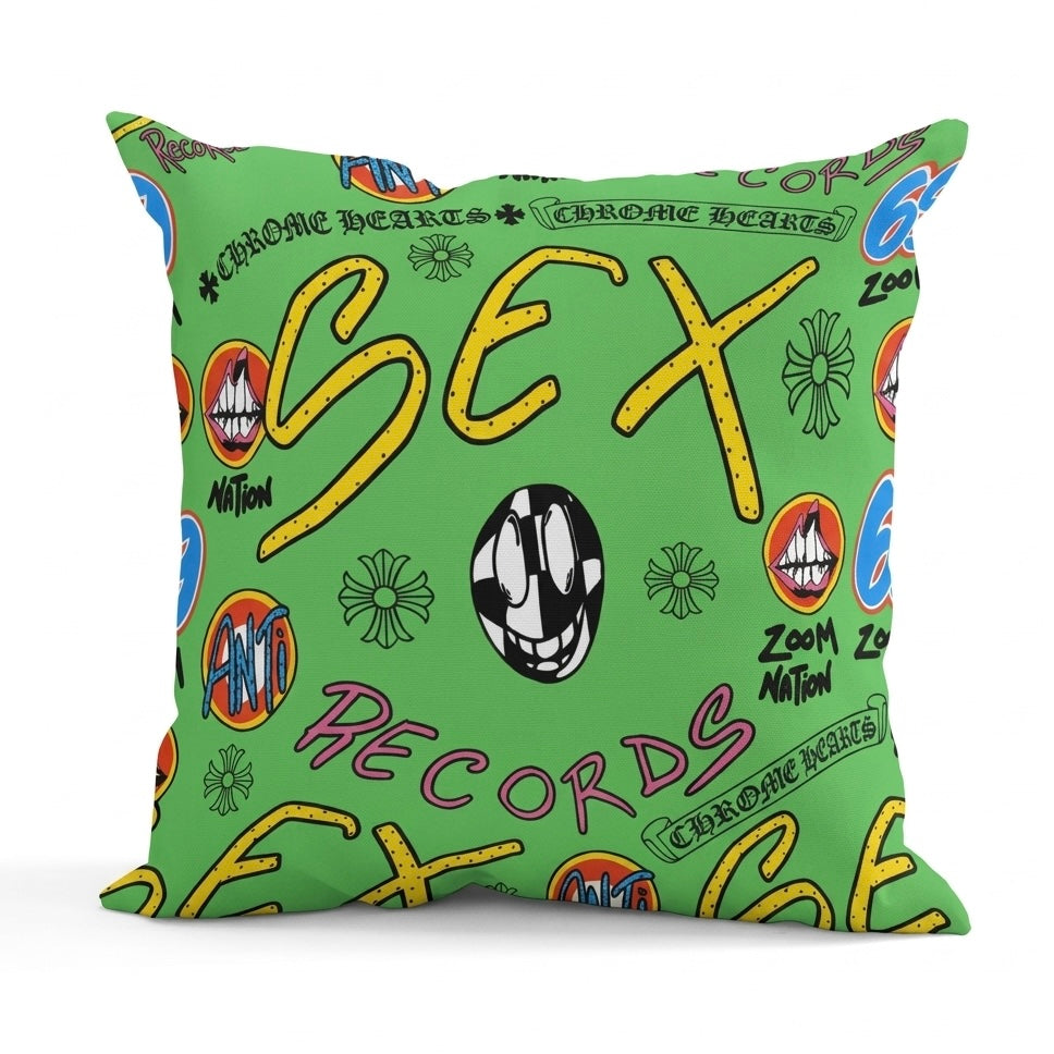 Sex Records Cushion