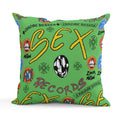 Sex Records Cushion